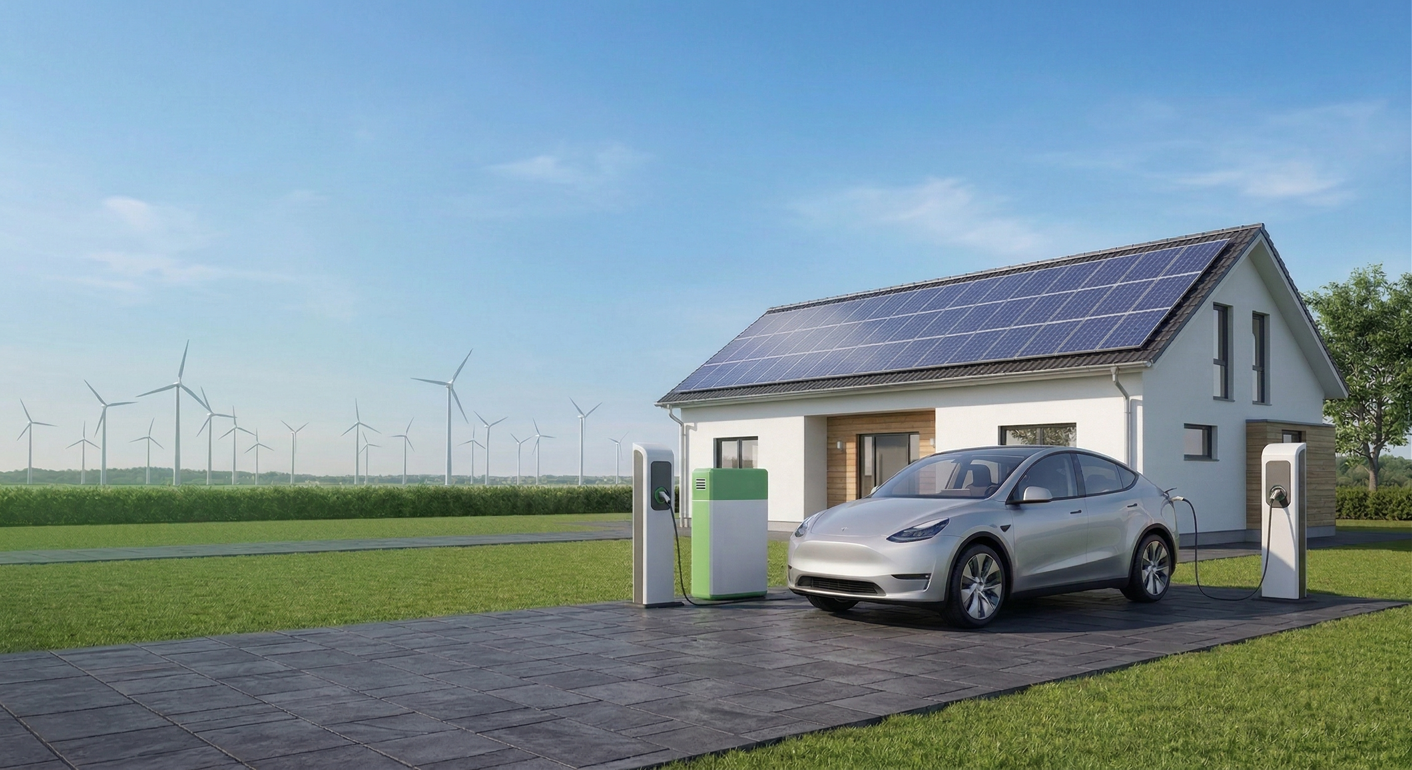 Panneaux solaires et ombrières de parking